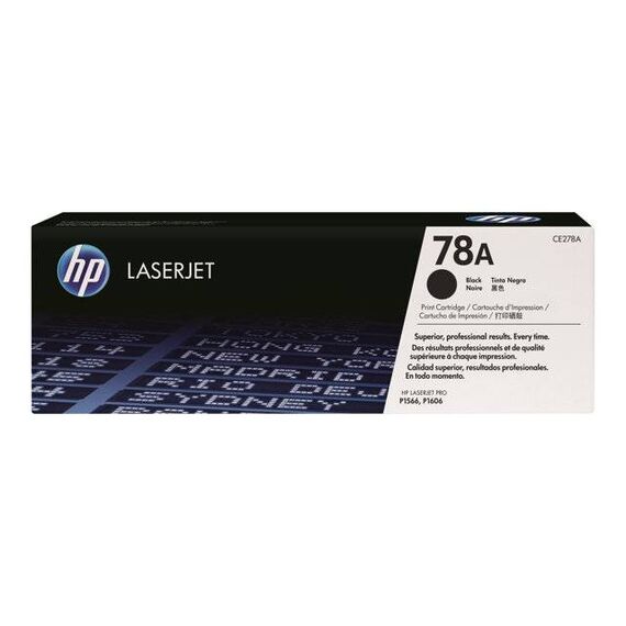 HP CE278AD 78A Black Original LaserJet Toner 2 Pack