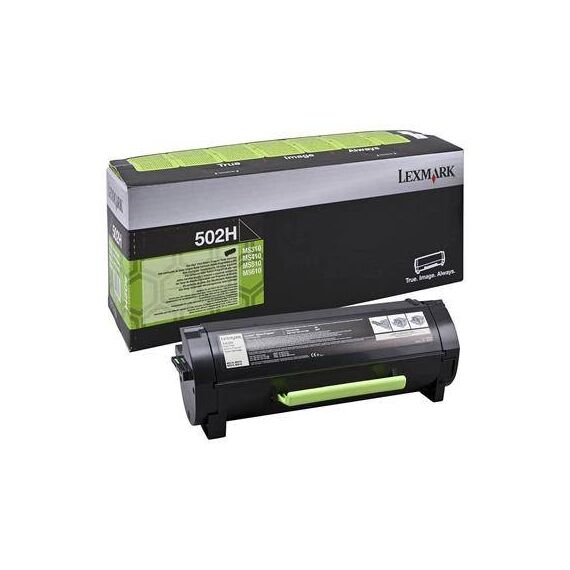 Lexmark 50F2H0E 502HE Black Toner Cartridge