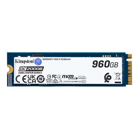 Kingston DC2000B 960GB M.2 NVMe Enterprise SSD