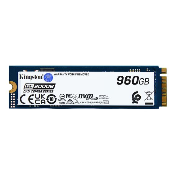 Kingston DC2000B 960GB M.2 NVMe Enterprise SSD