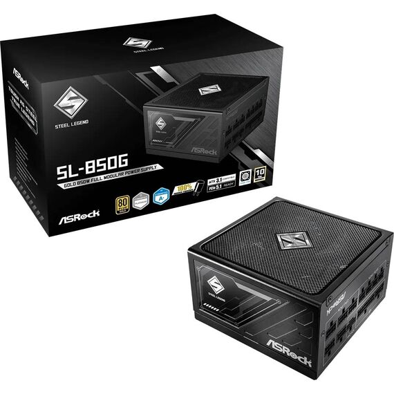 ASRock Steel Legend SL-850G 850W ATX 3.1 Gold PSU