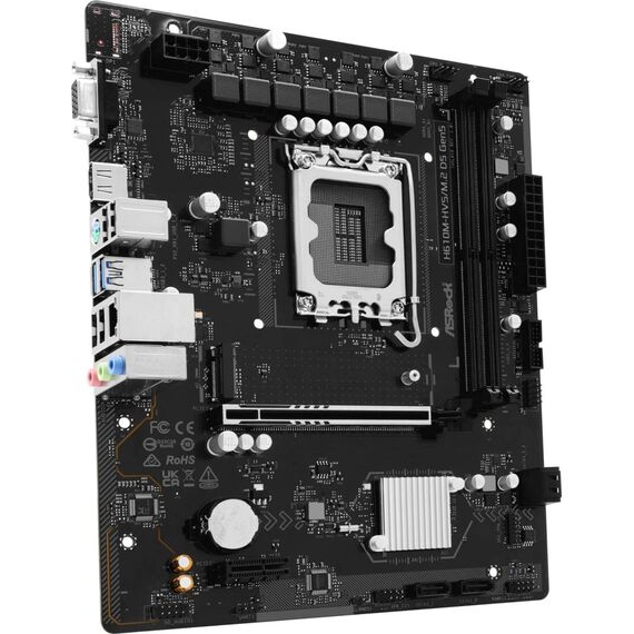 ASRock MB Intel 1700 H610MHVSM.2 D5 GEN5 90MXBTV0A0UAYZ