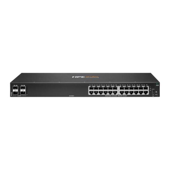 HPE Aruba CX 6000 24p PoE+ 4x SFP 370W Switch