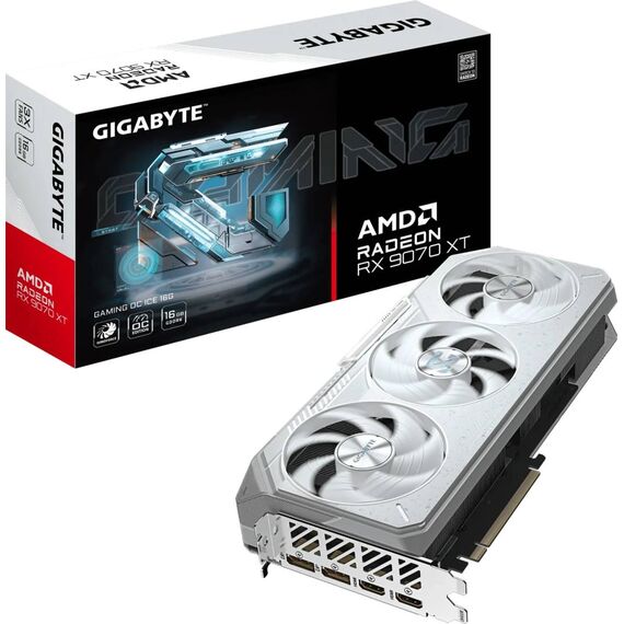 Gigabyte RX 9070 XT Gaming OC ICE 16GB Graphics Card