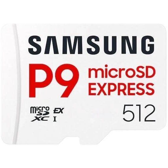 Samsung P9 512GB microSD Express 800MB/s Card (MB-MK512T)