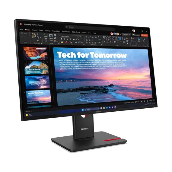 Lenovo ThinkVision T27qd-40 QHD USB-C Docking Monitor