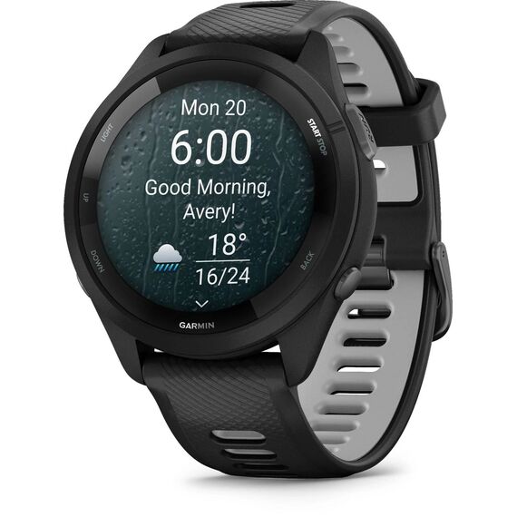 Garmin Forerunner 265 GPS Running Smartwatch 46mm Black