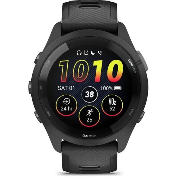Garmin Forerunner 265 GPS Running Smartwatch 46mm Black