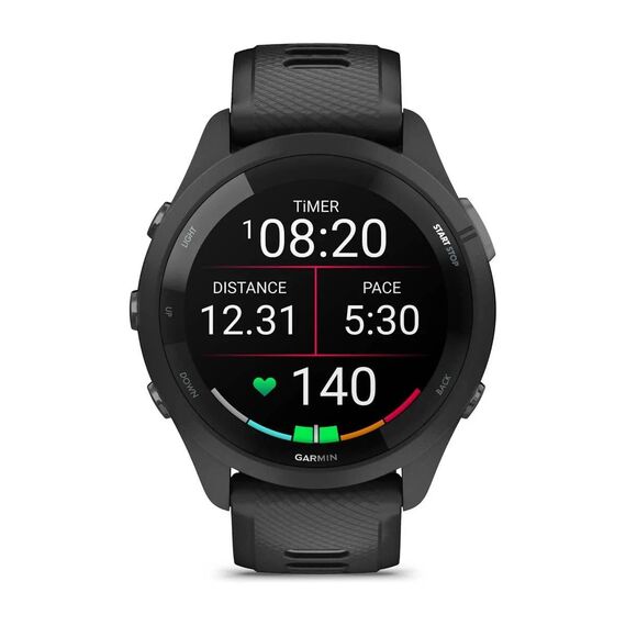 Garmin Forerunner 265 GPS Running Smartwatch 46mm Black