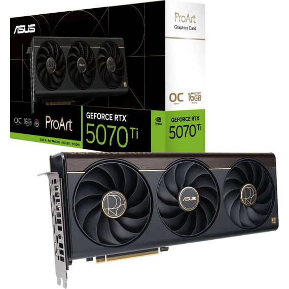 ASUS ProArt GeForce RTX 5070 Ti OC 16GB GDDR7
