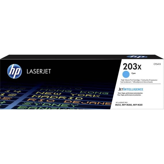 HP 203X CF541X Cyan High Yield Toner