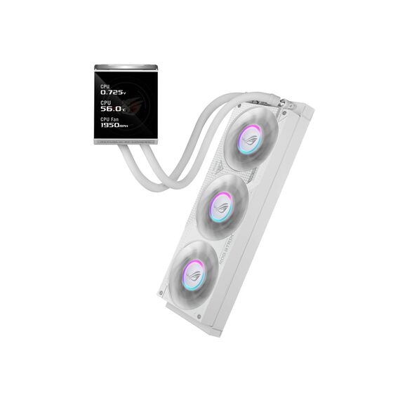 ASUS ROG Strix LC IV 360 ARGB LCD White AIO Cooler
