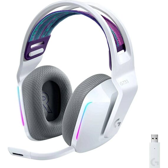 Logitech G733 LIGHTSPEED Wireless RGB Gaming Headset White