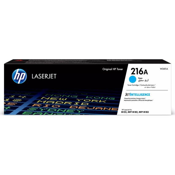 HP 216A W2411A Cyan Toner 850 Pages