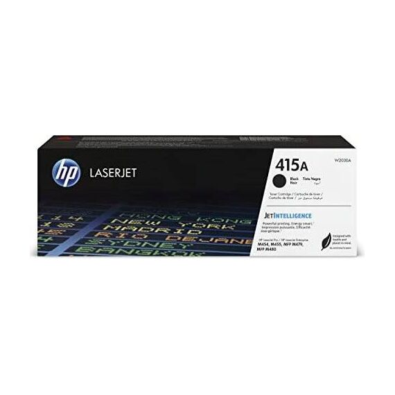 HP 415A W2030A Black Toner 2400 Pages