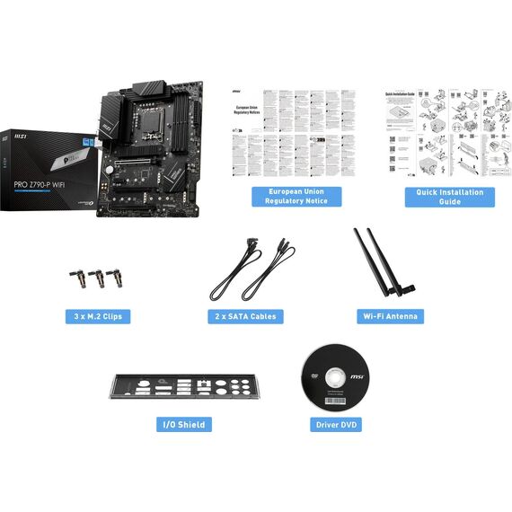 MSI PRO Z790-P WIFI DDR5 ATX Motherboard