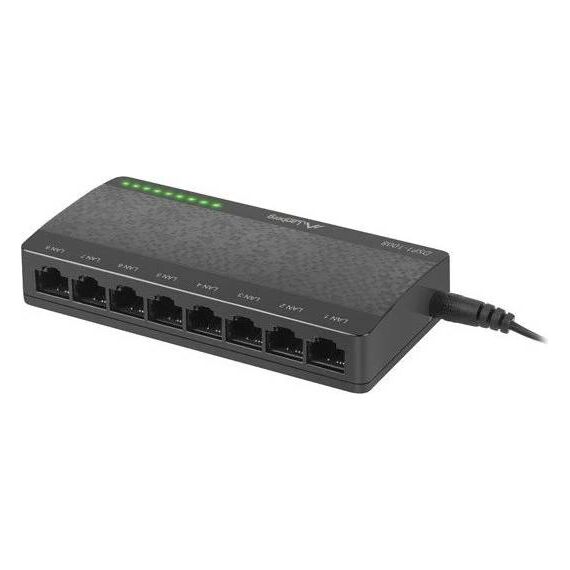 Lanberg DSP1-1008 8 Port Gigabit Switch
