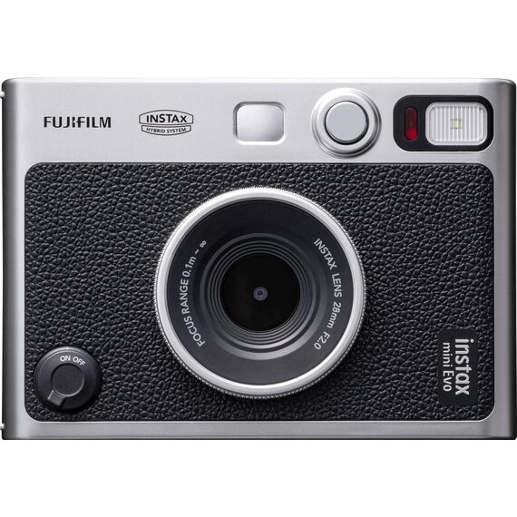 Fujifilm Instax Mini EVO Hybrid Instant Camera Black