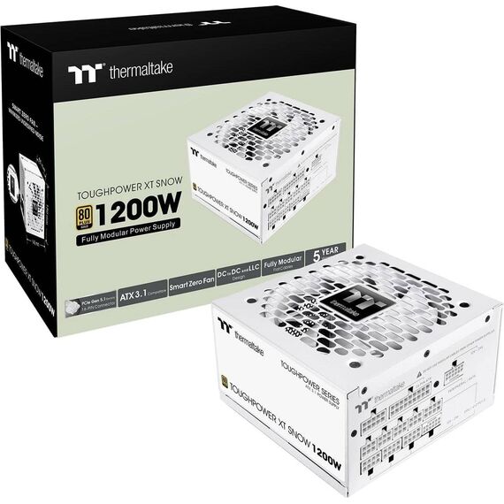 Thermaltake Toughpower XT 1200W Snow 80+ Gold ATX 3.1