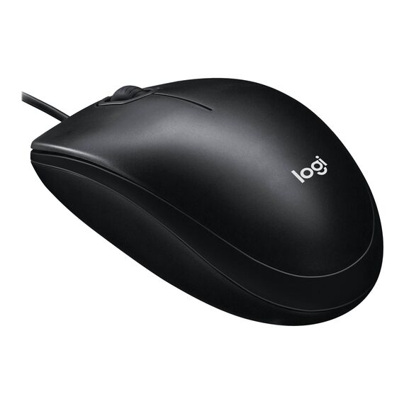 Logitech M100 Wired USB Optical Mouse Black 910-006652