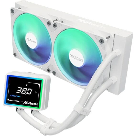 ASRock Challenger White 240 Digital AIO Liquid CPU Cooler