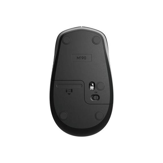 Logitech M190 Full-Size Wireless Mouse Mid Grey 910-005906