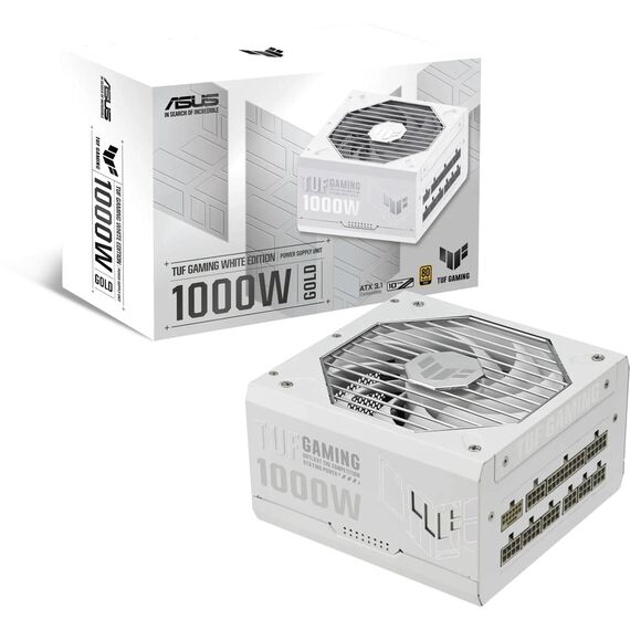 ASUS TUF Gaming 1000W Gold White Edition Power Supply