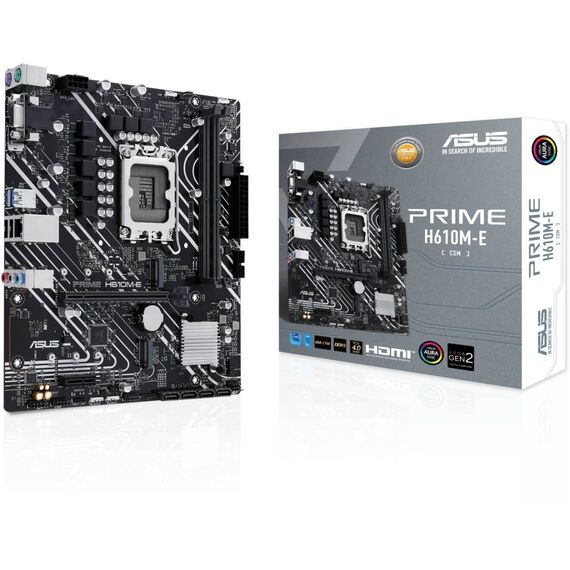 ASUS Prime H610M-E-CSM Intel H610 mATX Motherboard
