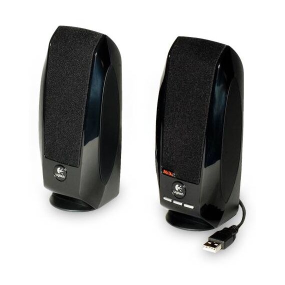 Logitech S150 USB 2.0 Digital PC Speakers Black