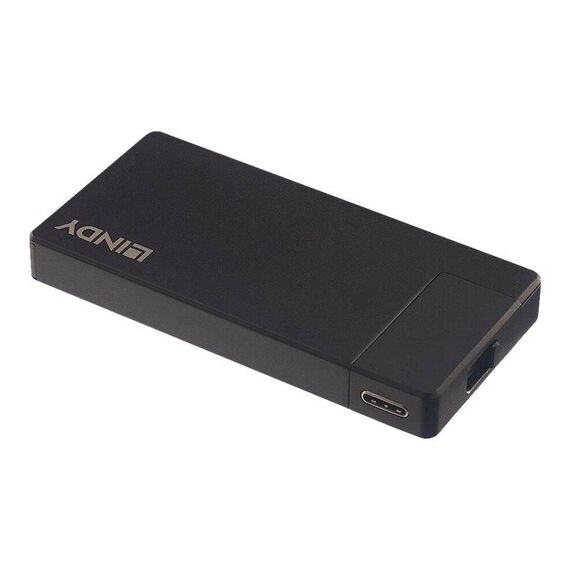Lindy DST-Micro 43336 USB-C HDMI Dock 4K 60Hz 100W PD
