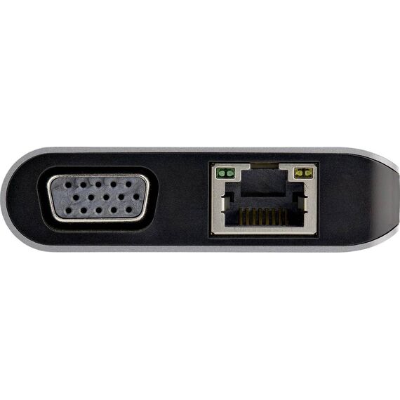 StarTech.com DKT30CHVAUSP 8-in-1 USB-C Mini Travel Dock HDMI 4K 30Hz VGA Gigabit Ethernet 100W PD