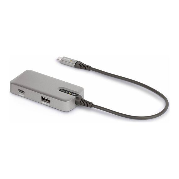 StarTech.com DKT31CHPD3 4-in-1 USB-C Multiport Adapter HDMI 4K 60Hz 3-Port USB 10Gbps 100W PD