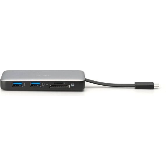 DIGITUS DA-70916 USB-C Travel Dock 4K60 HDMI HDR GbE 100W