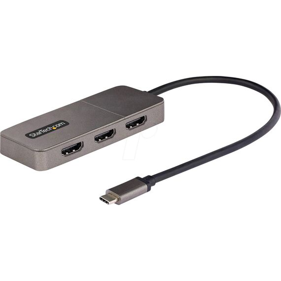StarTech MST14CD123HD USB-C to 3x HDMI MST Hub 4K60