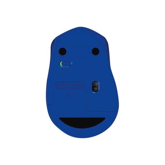 Logitech M330 Silent Plus Blue Wireless Mouse 2.4GHz USB Receiver