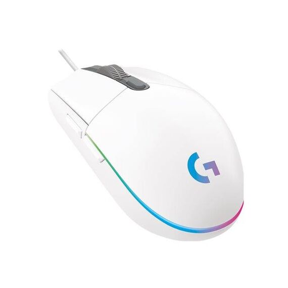 Logitech G102 LightSync Wired Gaming Mouse 8000 DPI White