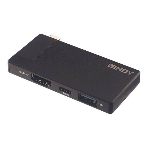 Lindy DST-Micro 43336 USB-C HDMI Dock 4K 60Hz 100W PD