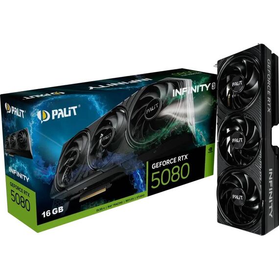 Palit GeForce RTX 5080 Infinity 3 16GB GDDR7 Card
