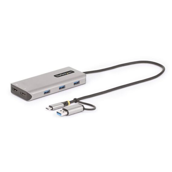 StarTech 167B USB-C Dual HDMI Multiport Travel Dock