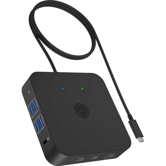 ICY BOX IB-DK4090-C 12-in-1 Triple 4K USB-C Dock