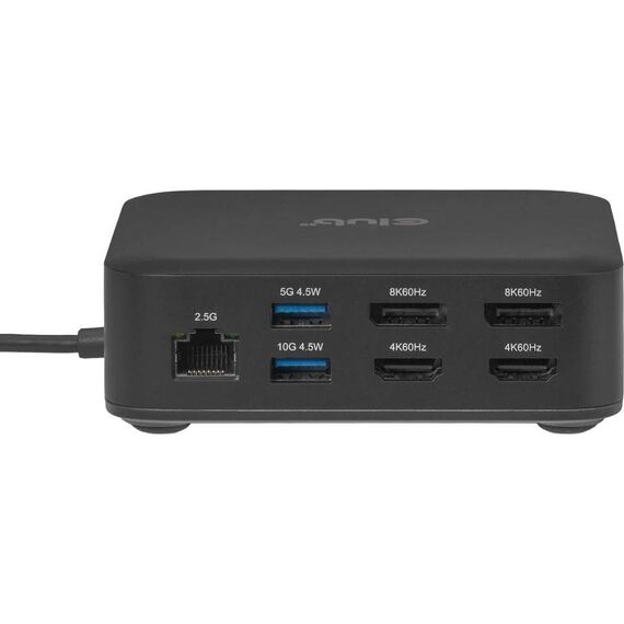 Club 3D 12-in-1 USB-C Quad Docking Station CSV-2542