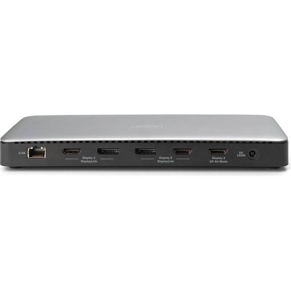 DIGITUS DA-70918 USB-C 13-Port Triple-4K Dock 96W