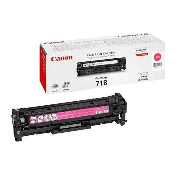Canon 718M Magenta Original Toner Cartridge 2660B002