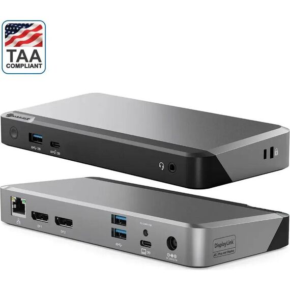 ALOGIC DX2 Docking station USBC 2 x DP 1GbE 100 DUPRDX2100