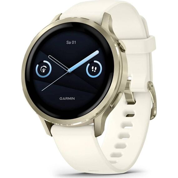 Garmin Venu 4 41mm AMOLED GPS Smartwatch Gold/Beige