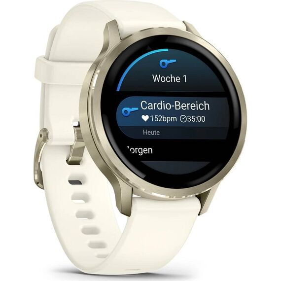 Garmin Venu 4 41mm AMOLED GPS Smartwatch Gold/Beige