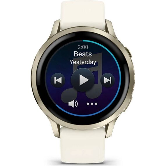 Garmin Venu 4 41mm AMOLED GPS Smartwatch Gold/Beige