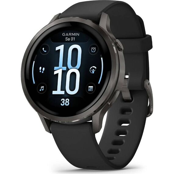Garmin Venu 4 41mm AMOLED GPS Smartwatch Black
