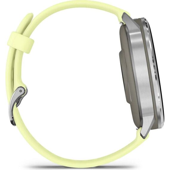 Garmin Venu 4 45mm AMOLED GPS Smartwatch Silver/Citron