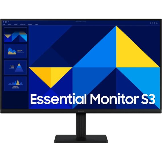 Samsung Essential S3 27" Full HD IPS 100Hz Monitor Black